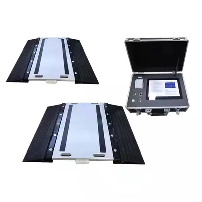 Portable Axle Load Scales Powered By DC 12V Lithium Battery With Touch Screen Display