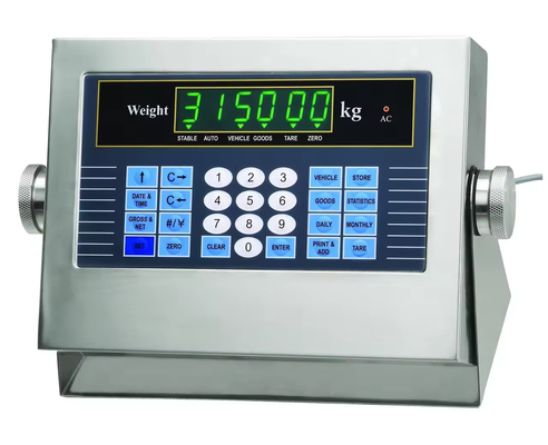 8 Sensor Load Cell Display XK3190 SS Indicator Advanced Weighing Indicator Weighbridge Scale with Printer